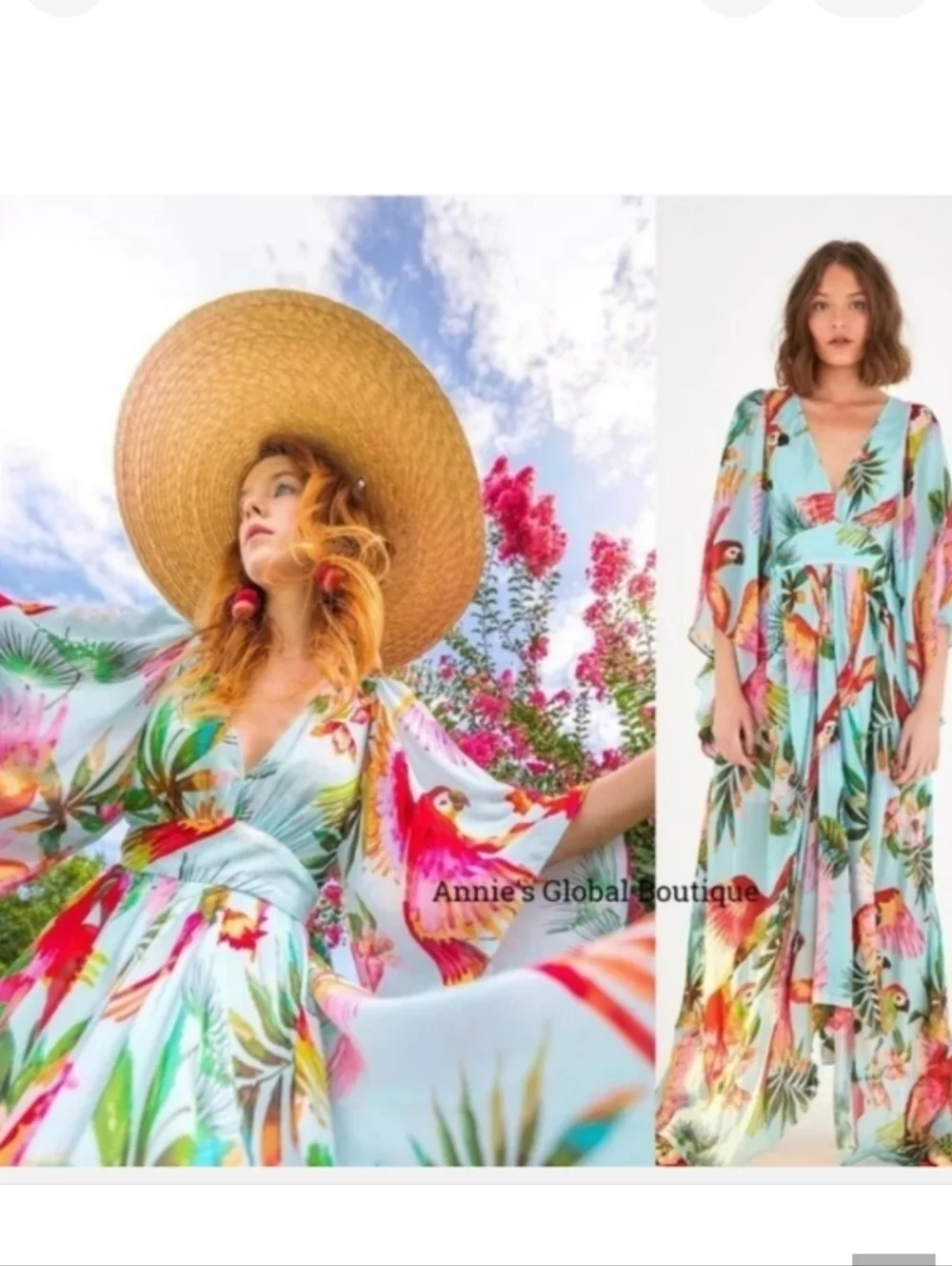 Farm Rio Macaw Mididress - Picture 2 of 9